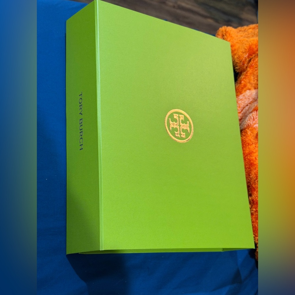 Lime Green Large Gift Box with Card